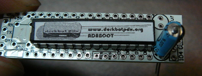 checking the fit of the axial cap