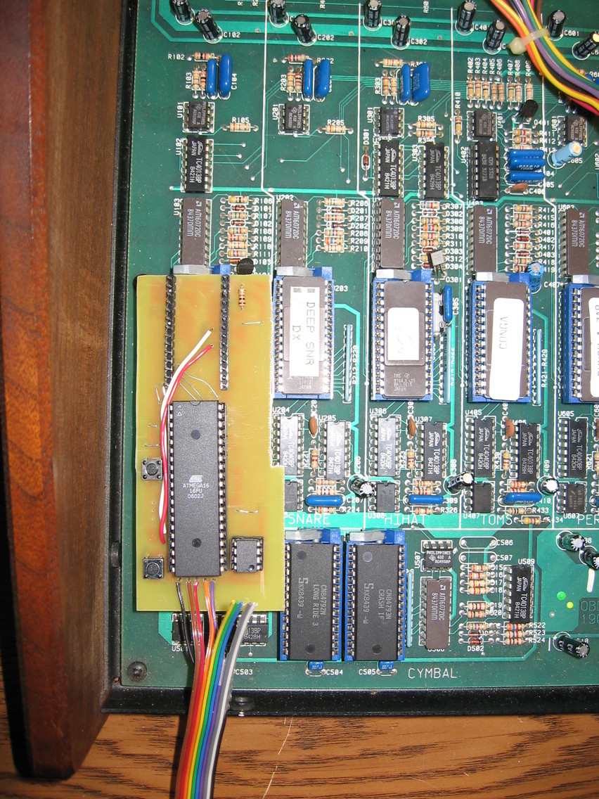 Oberheim DX Module 1 Installed